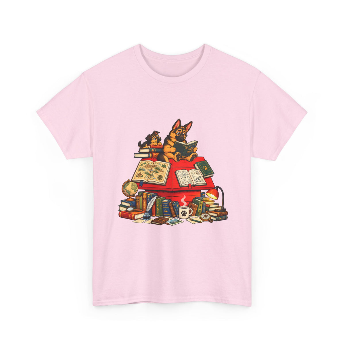 German Shepherd Scholar Dog T-Shirt