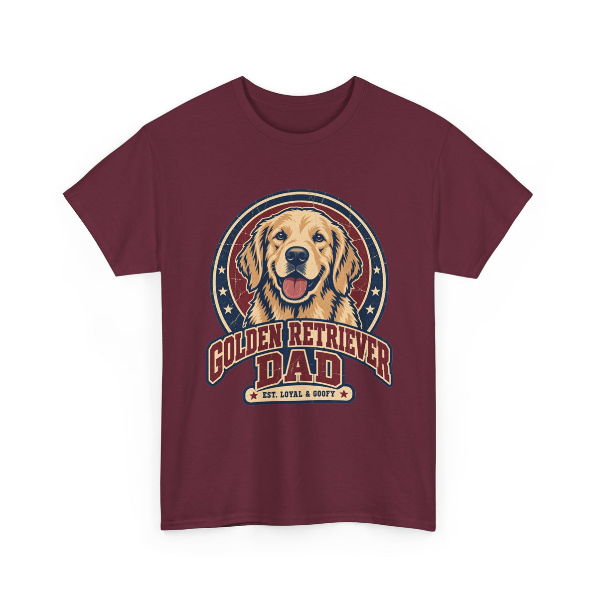 Golden Retriever Dad T-Shirt
