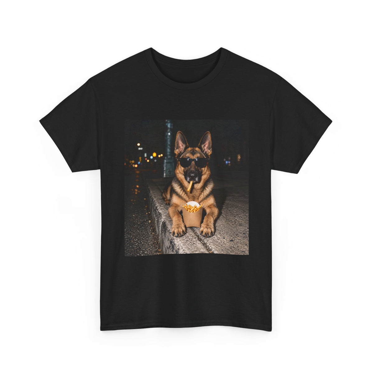 German Shepherd Fries T-Shirt