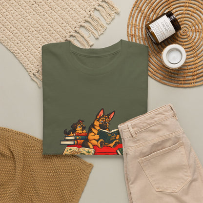 German Shepherd Scholar Dog T-Shirt