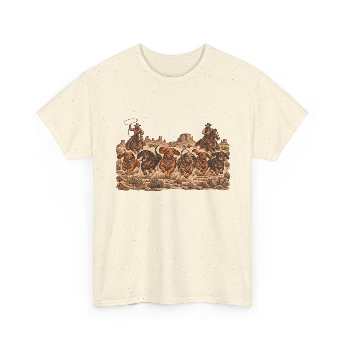Western Dachshund Cowboy T-Shirt