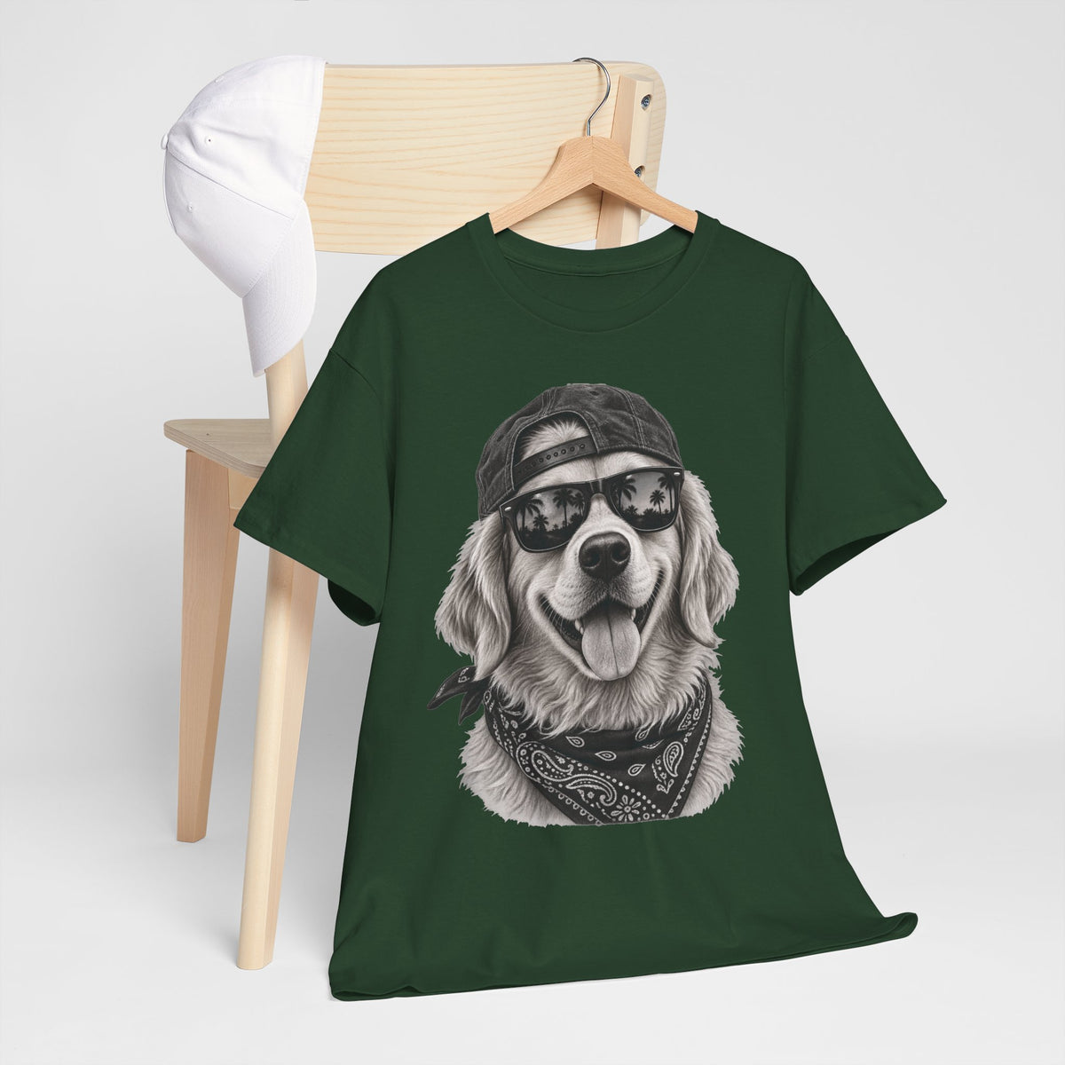 Cool Golden Retriever T-Shirt