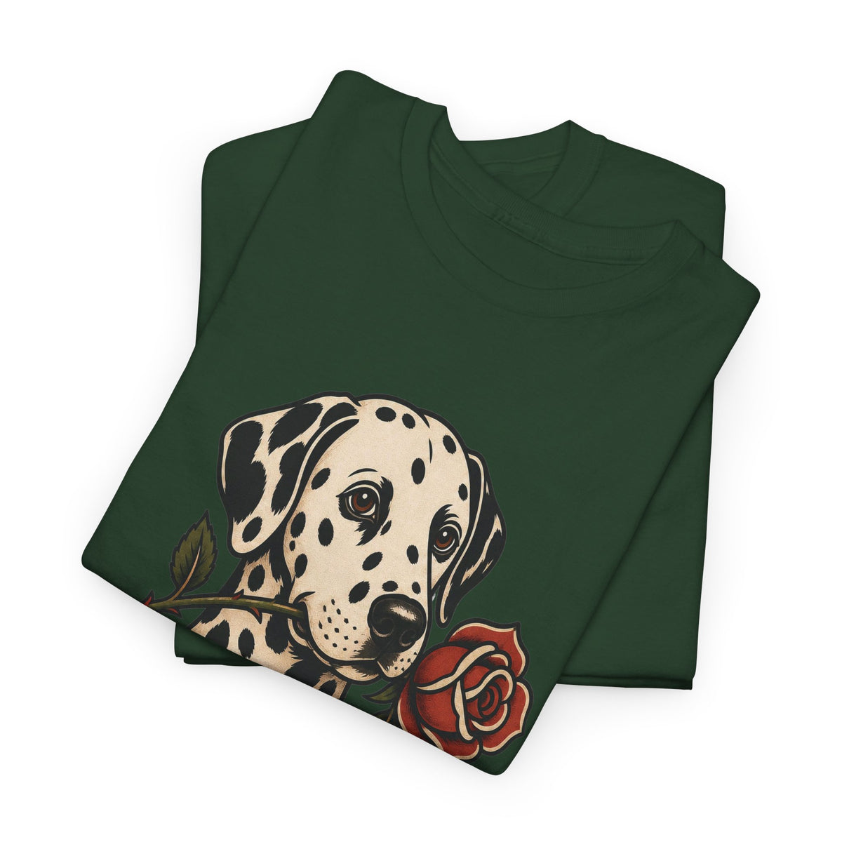 Dalmatian Dad T-Shirt — Vintage Tattoo Style Dog Dad Tee