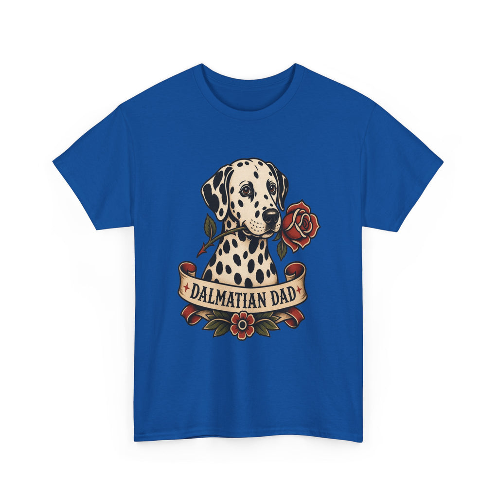 Dalmatian Dad T-Shirt — Vintage Tattoo Style Dog Dad Tee