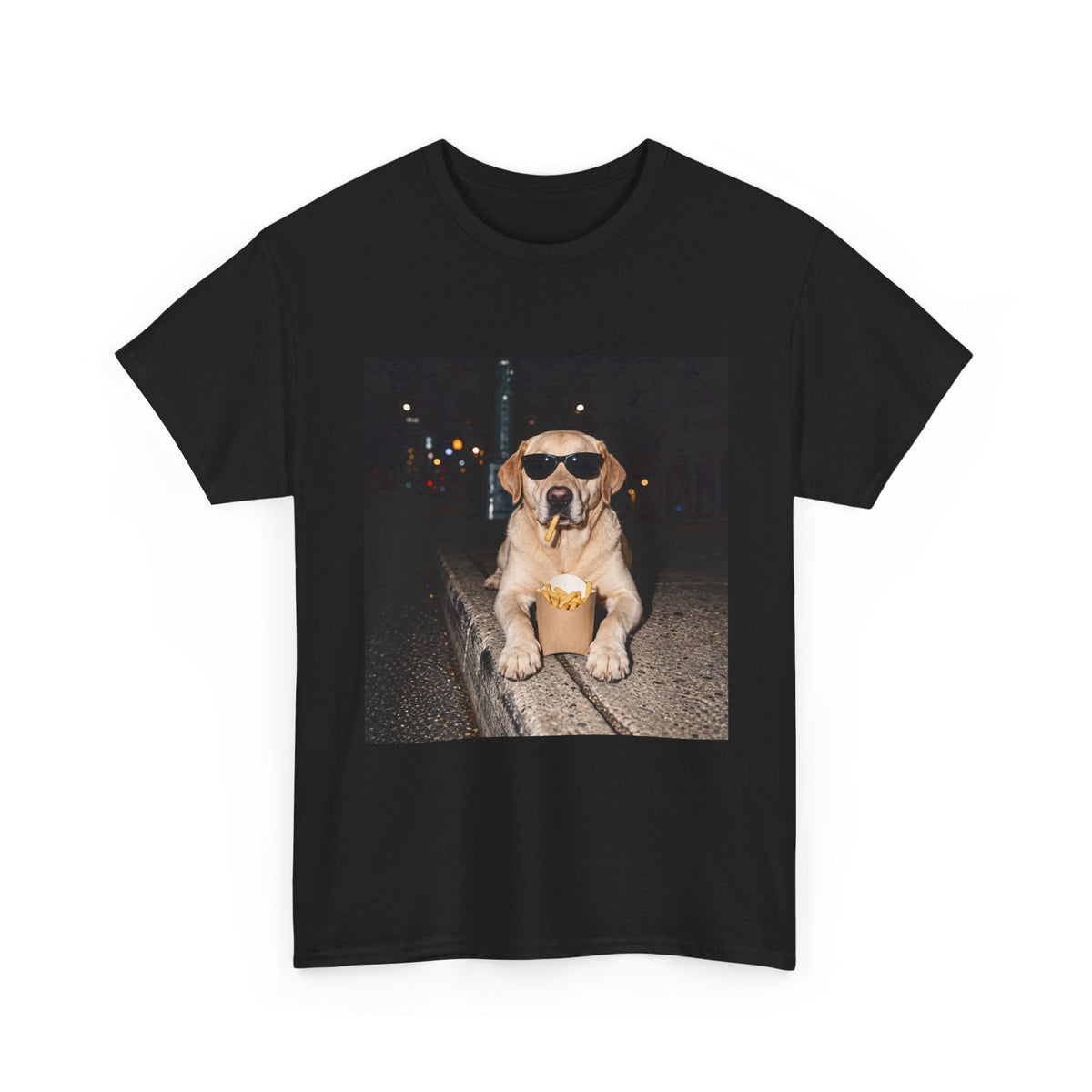 Golden Retriever Fries T-Shirt
