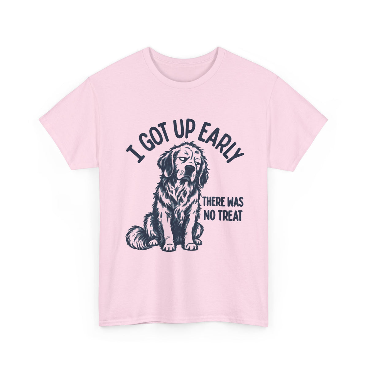 Grumpy Golden Retriever Shirt, I Got Up Early No Worm Tee