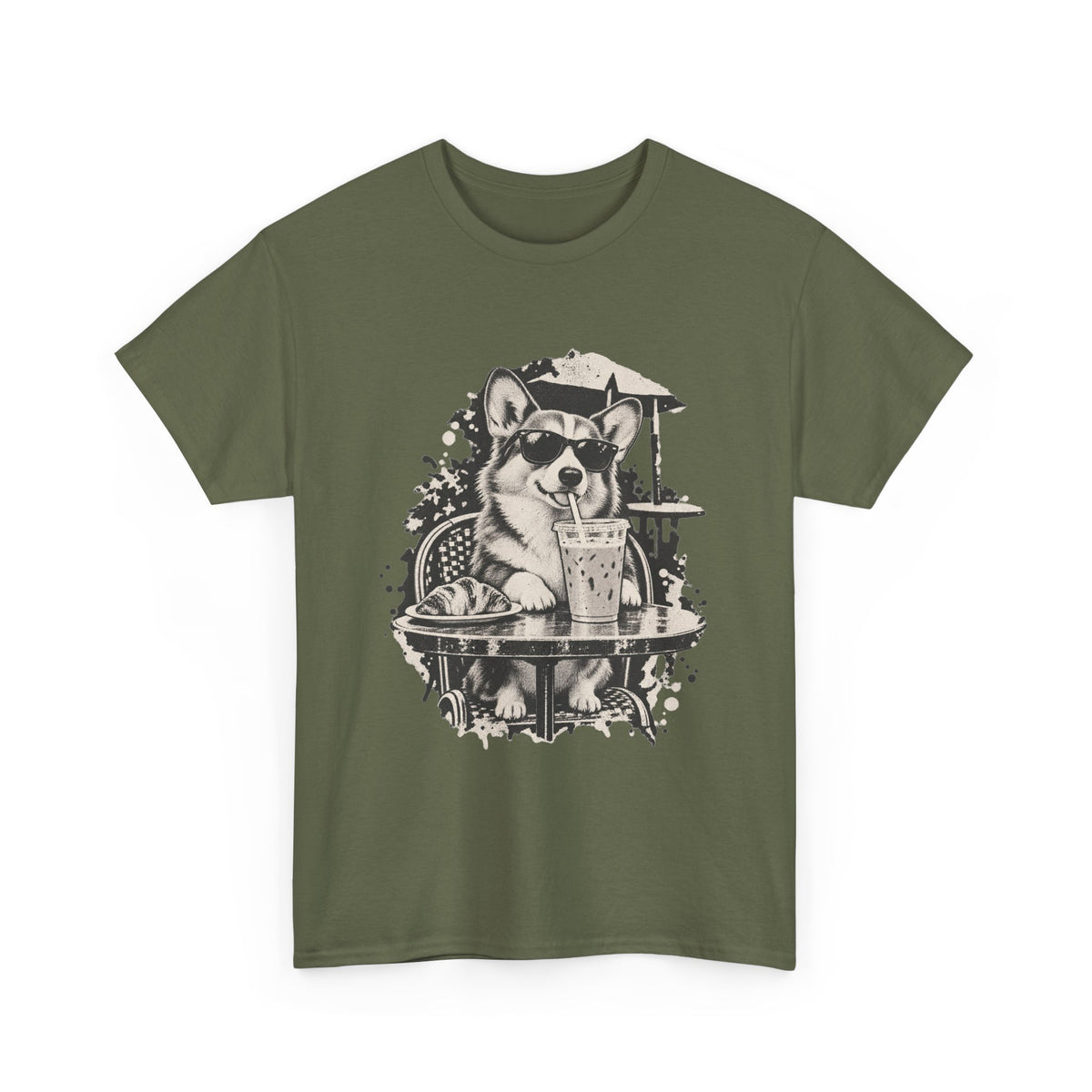 Corgie Iced Coffee T-Shirt