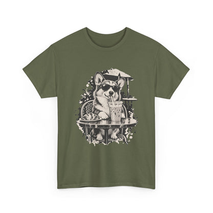 Corgie Iced Coffee T-Shirt