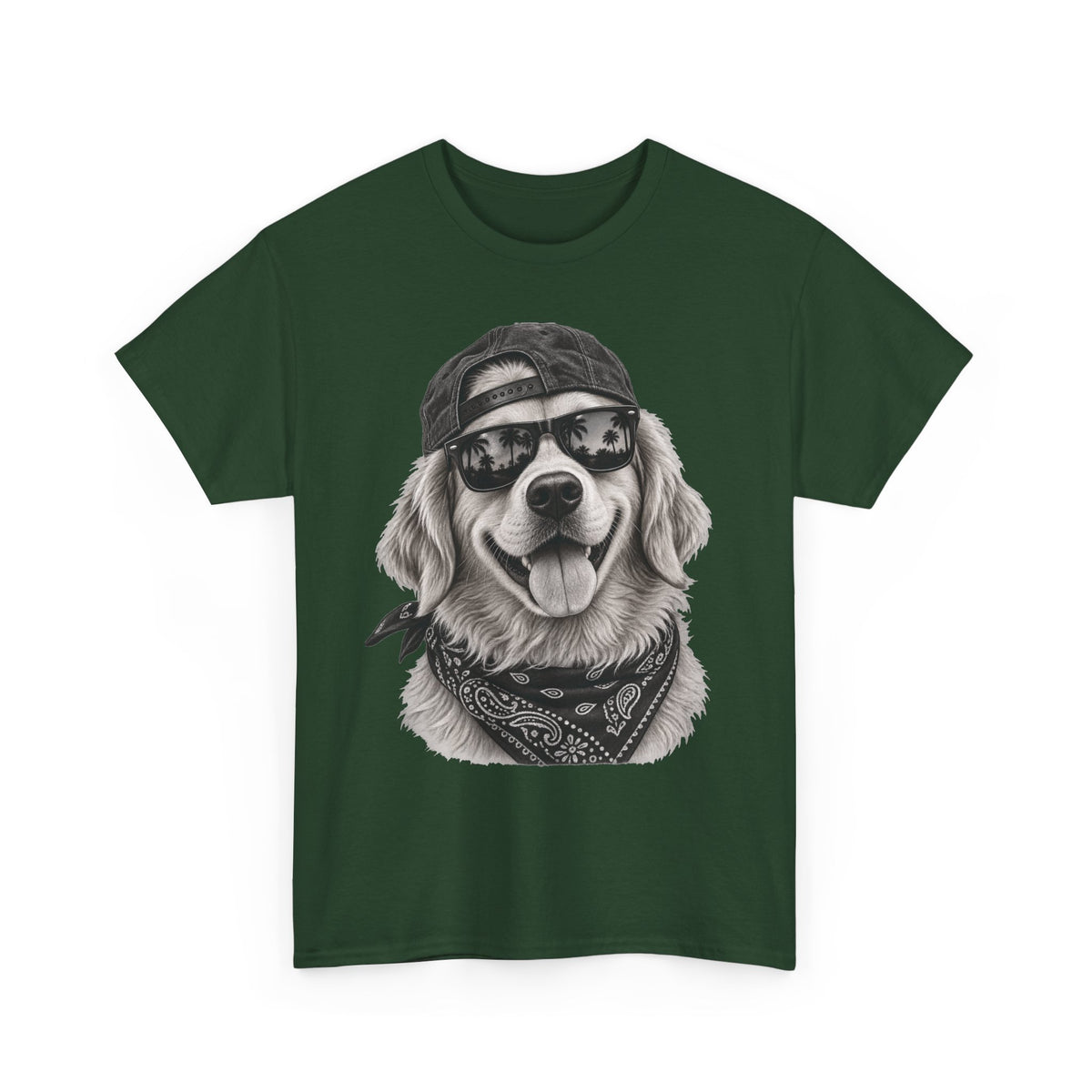 Cool Golden Retriever T-Shirt