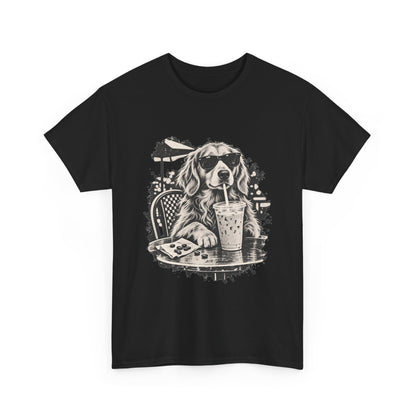 Golden Retriever Iced Coffee T-Shirt