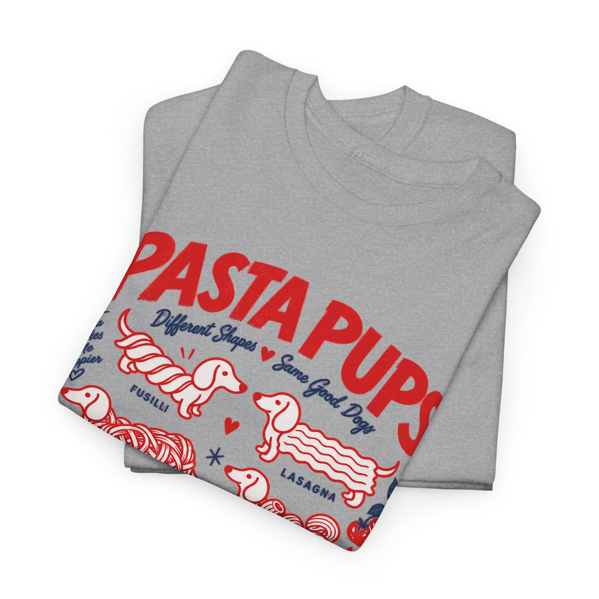 Pasta Pups Shirt, Funny Wiener Dog Tee