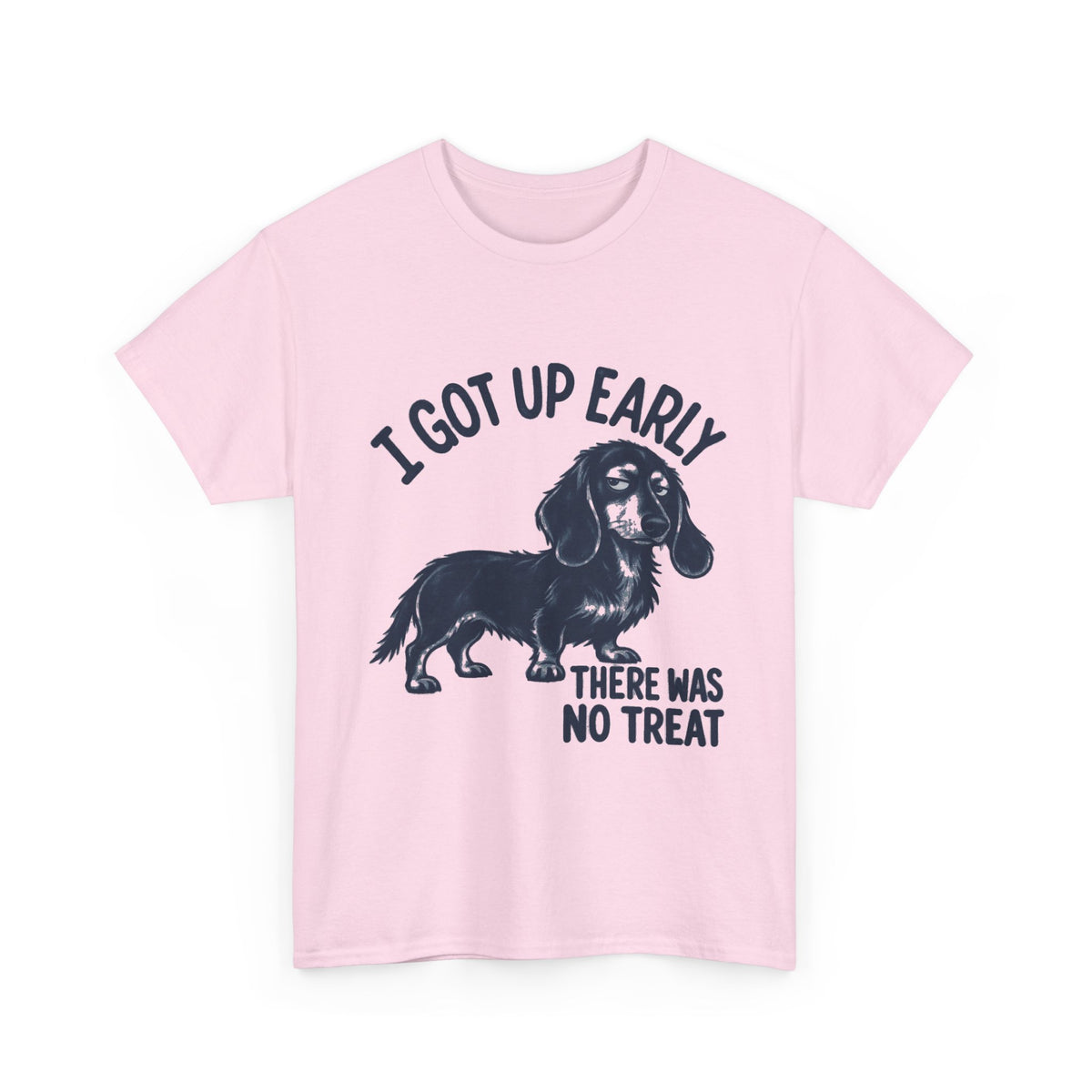 Grumpy Dachshund Shirt, I Got Up Early No Worm Tee
