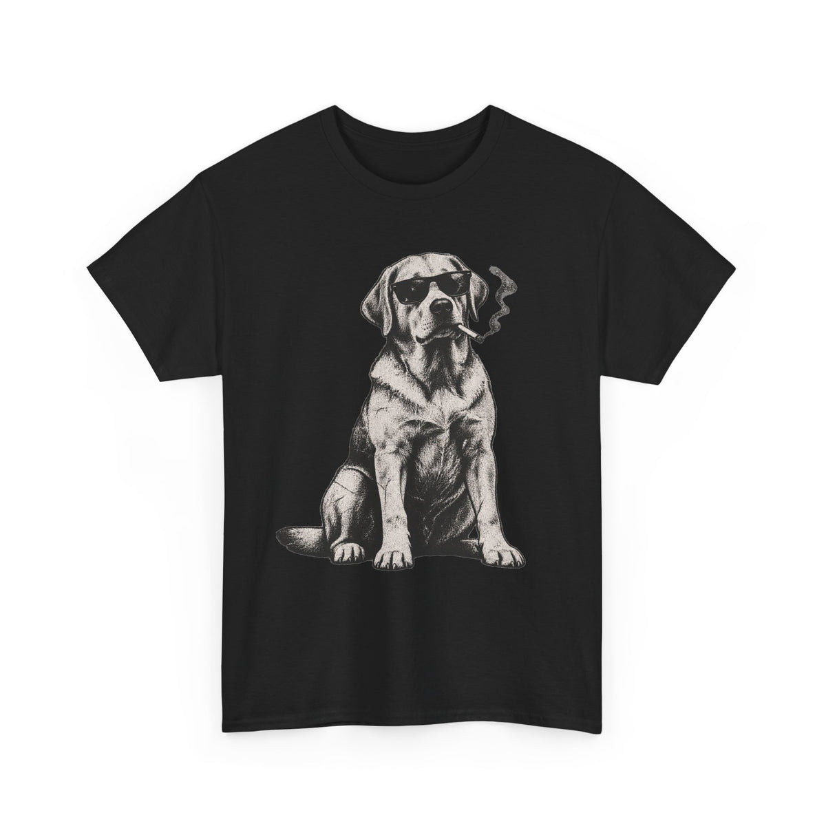 Smoking Labrador T-Shirt