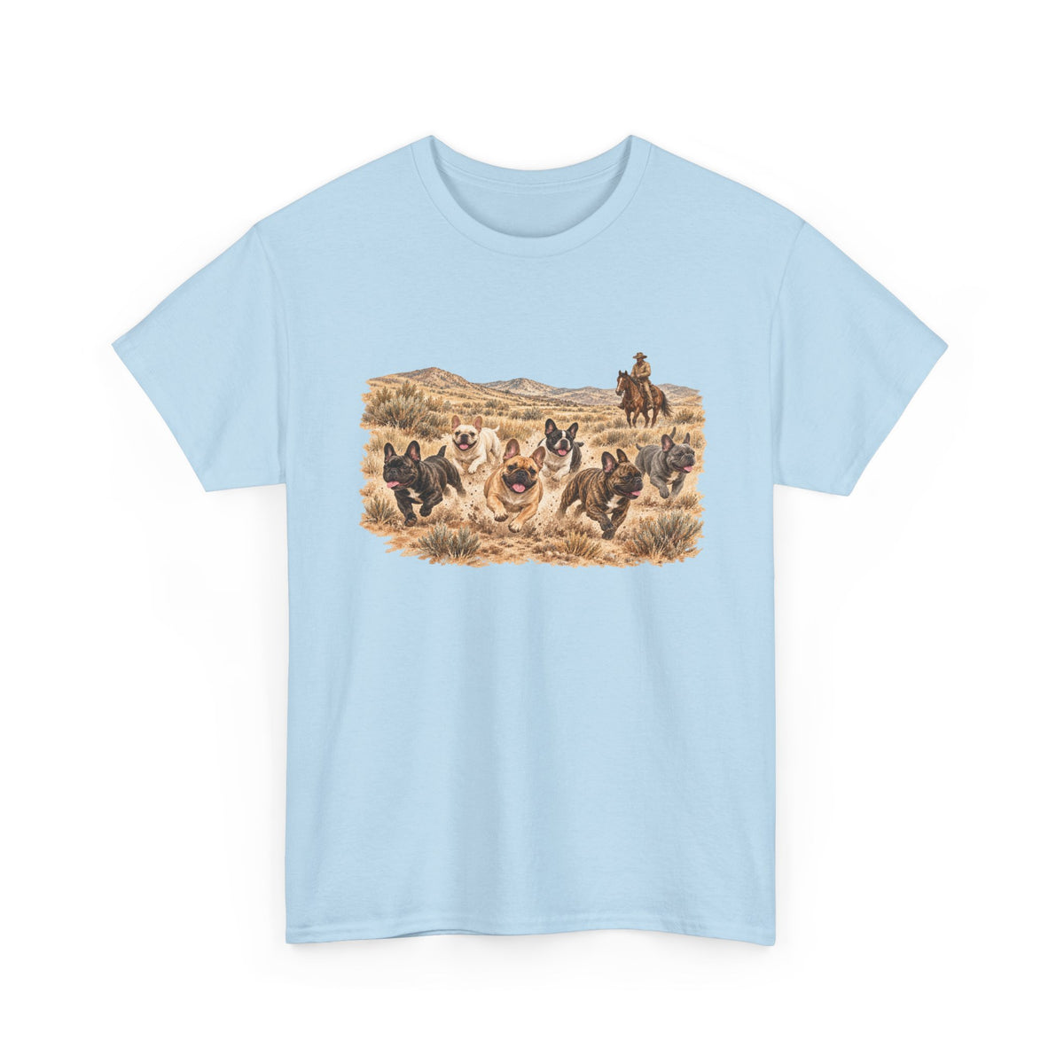 French Bulldog Western Desert T-Shirt