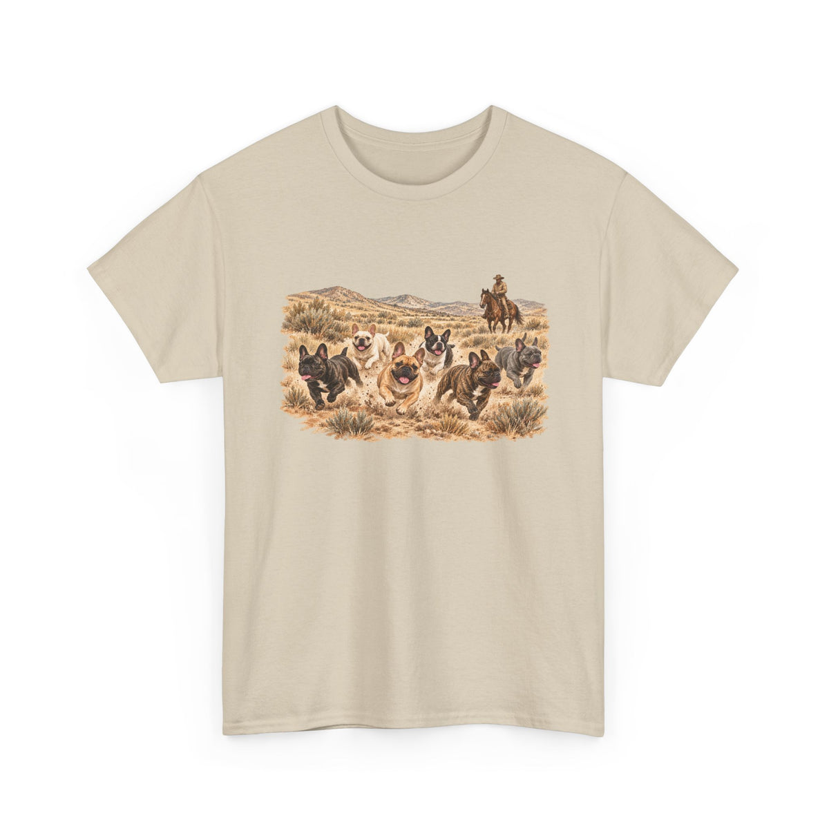 French Bulldog Western Desert T-Shirt