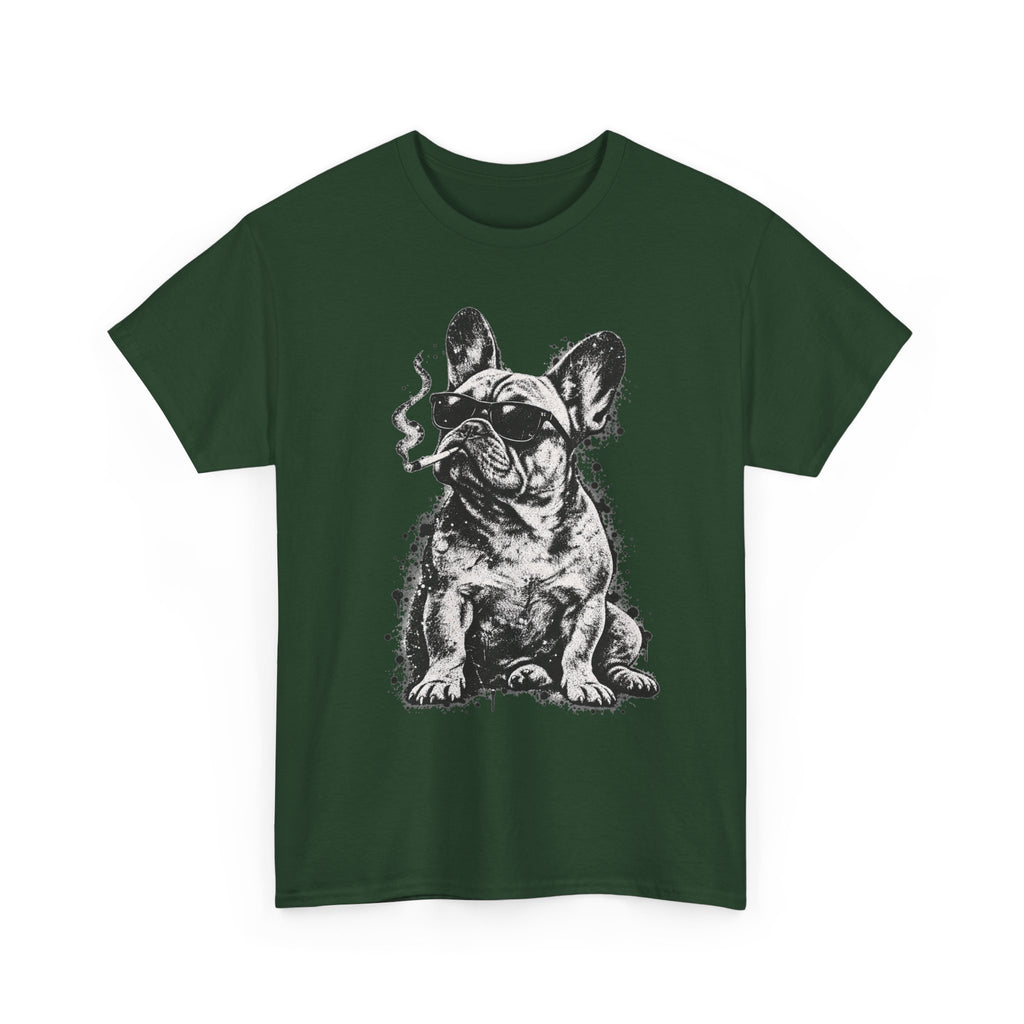 Smoking French Bulldog T-Shirt