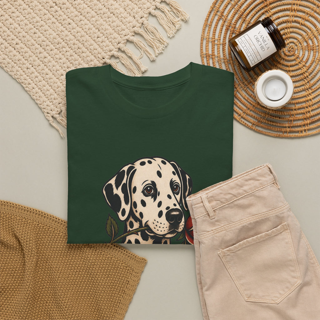 Dalmatian Dad T-Shirt — Vintage Tattoo Style Dog Dad Tee