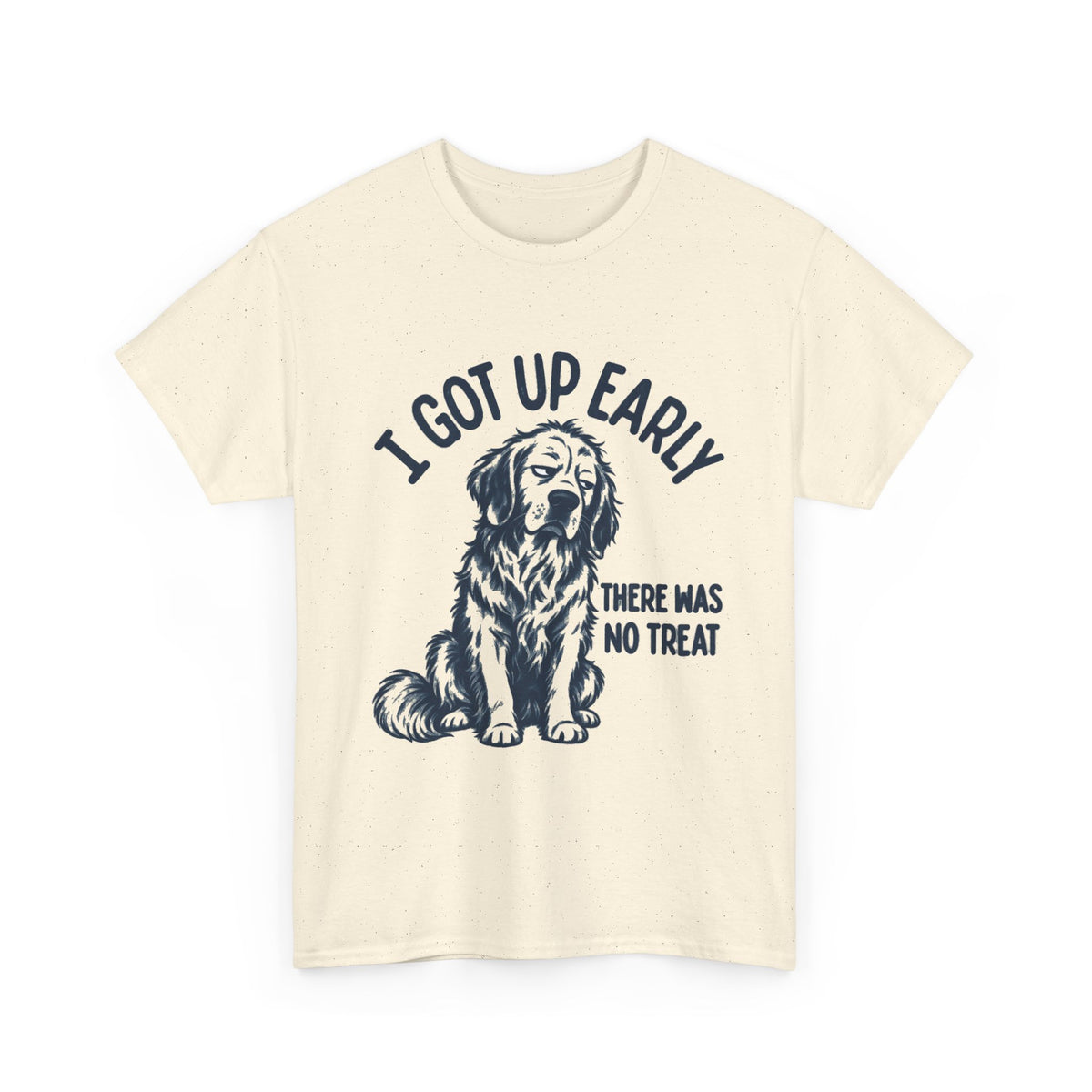 Grumpy Golden Retriever Shirt, I Got Up Early No Worm Tee