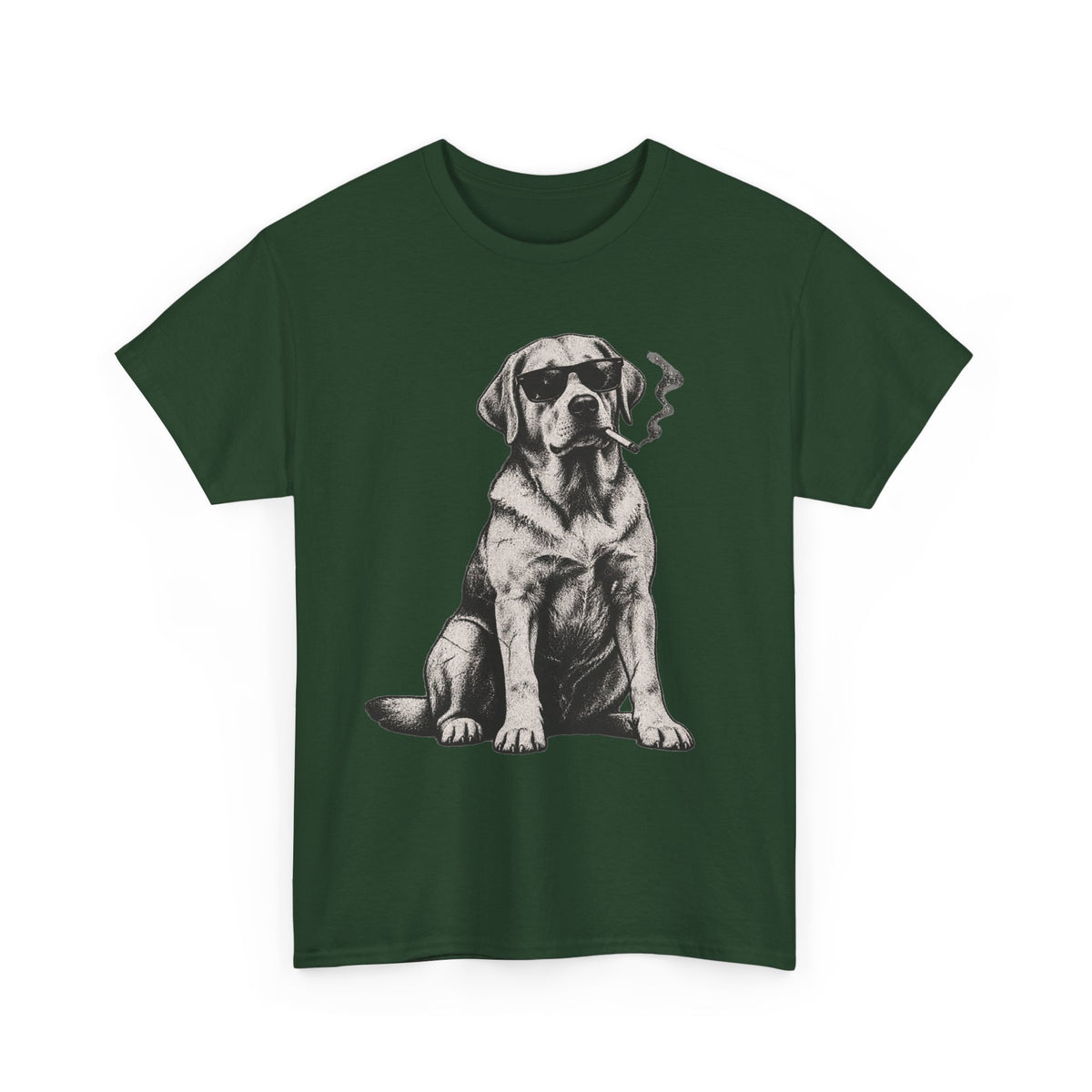 Smoking Labrador T-Shirt