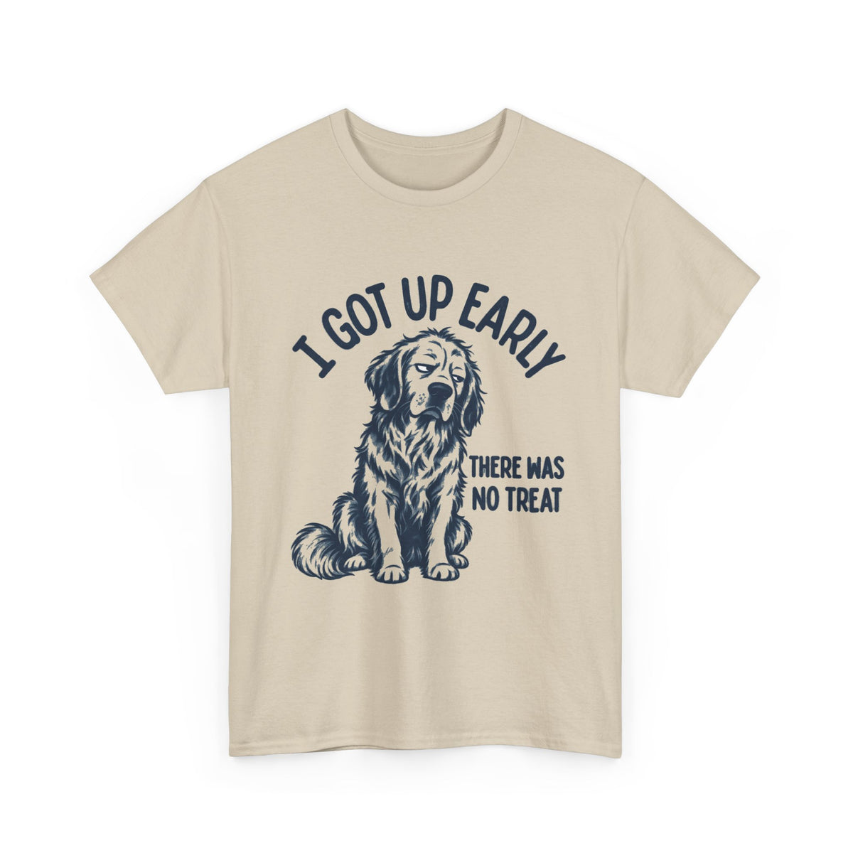 Grumpy Golden Retriever Shirt, I Got Up Early No Worm Tee