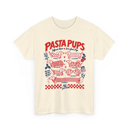Pasta Pups Shirt, Funny Wiener Dog Tee