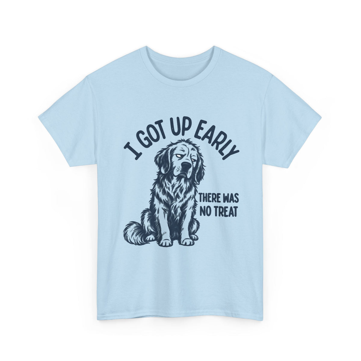 Grumpy Golden Retriever Shirt, I Got Up Early No Worm Tee