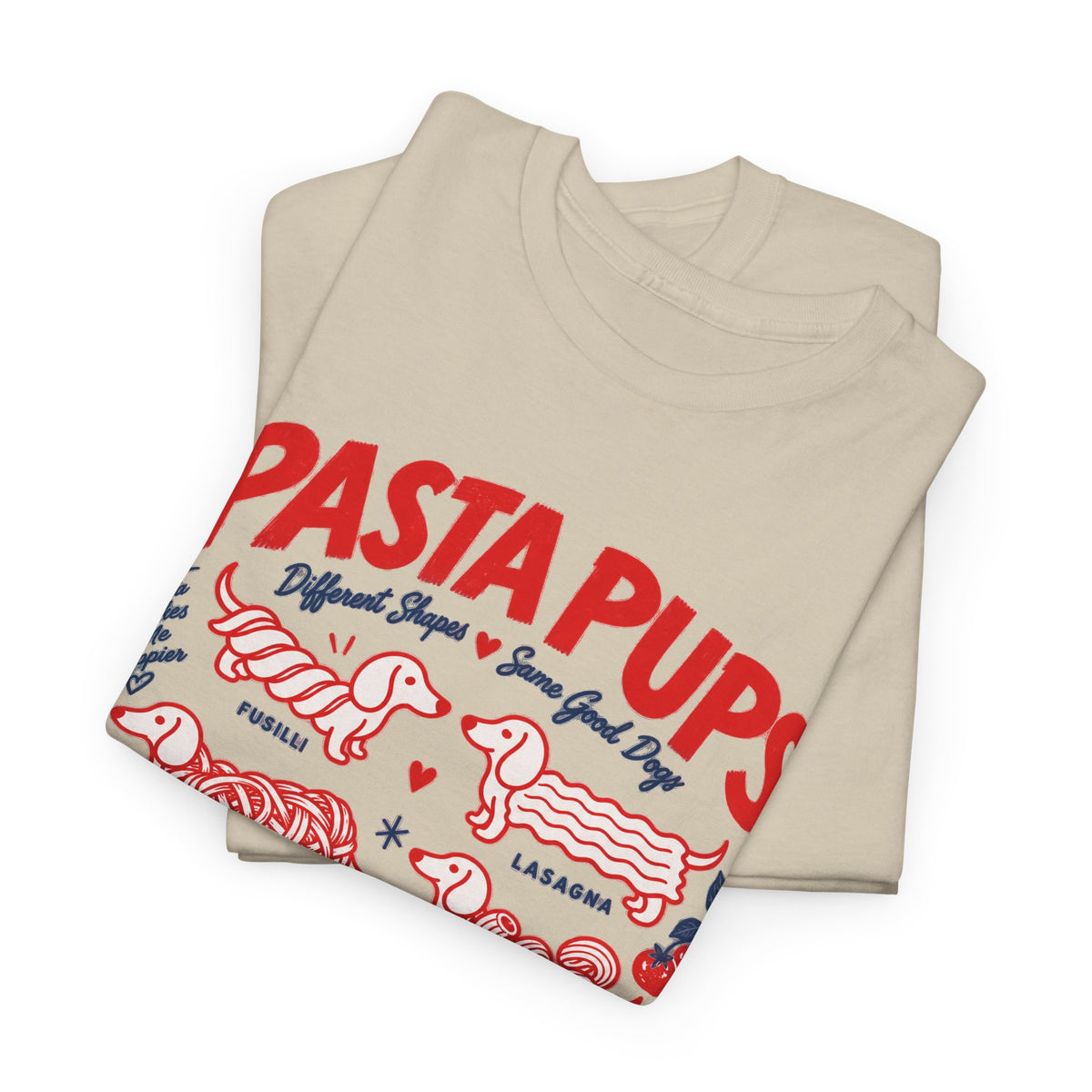 Pasta Pups Shirt, Funny Wiener Dog Tee