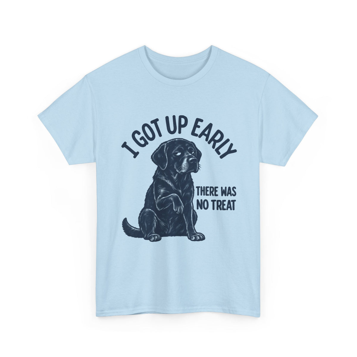 Grumpy Treat Labrador Shirt, I Got Up Early No Worm Tee