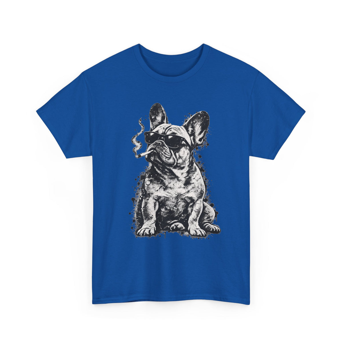 Smoking French Bulldog T-Shirt