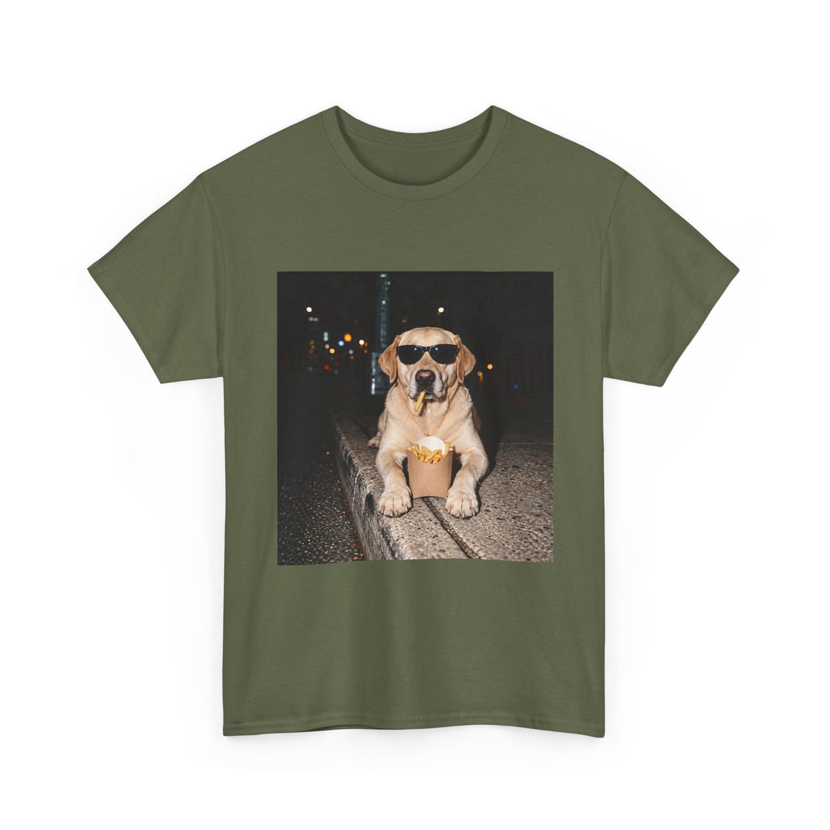 Golden Retriever Fries T-Shirt