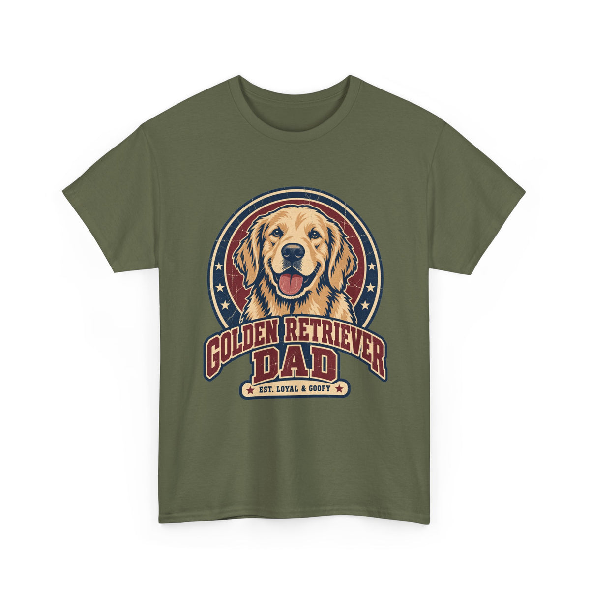 Golden Retriever Dad T-Shirt