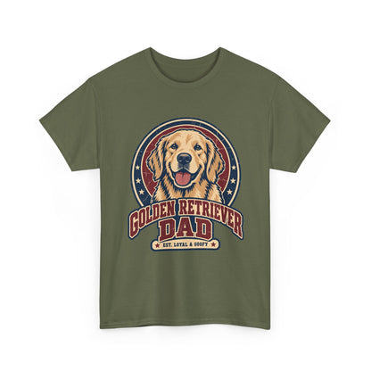 Golden Retriever Dad T-Shirt
