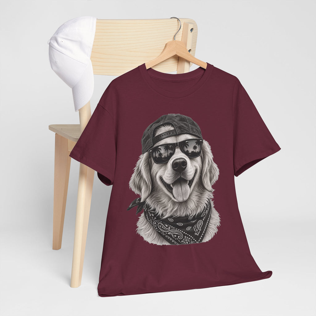 Cool Golden Retriever T-Shirt