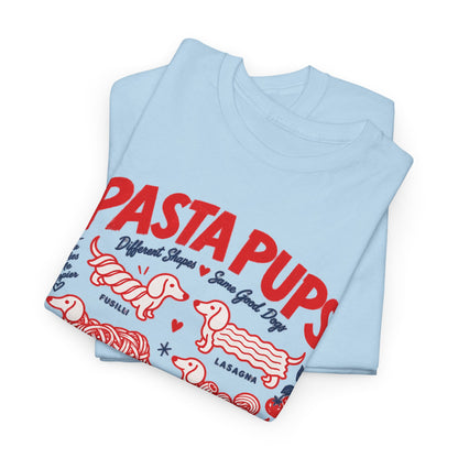 Pasta Pups Shirt, Funny Wiener Dog Tee