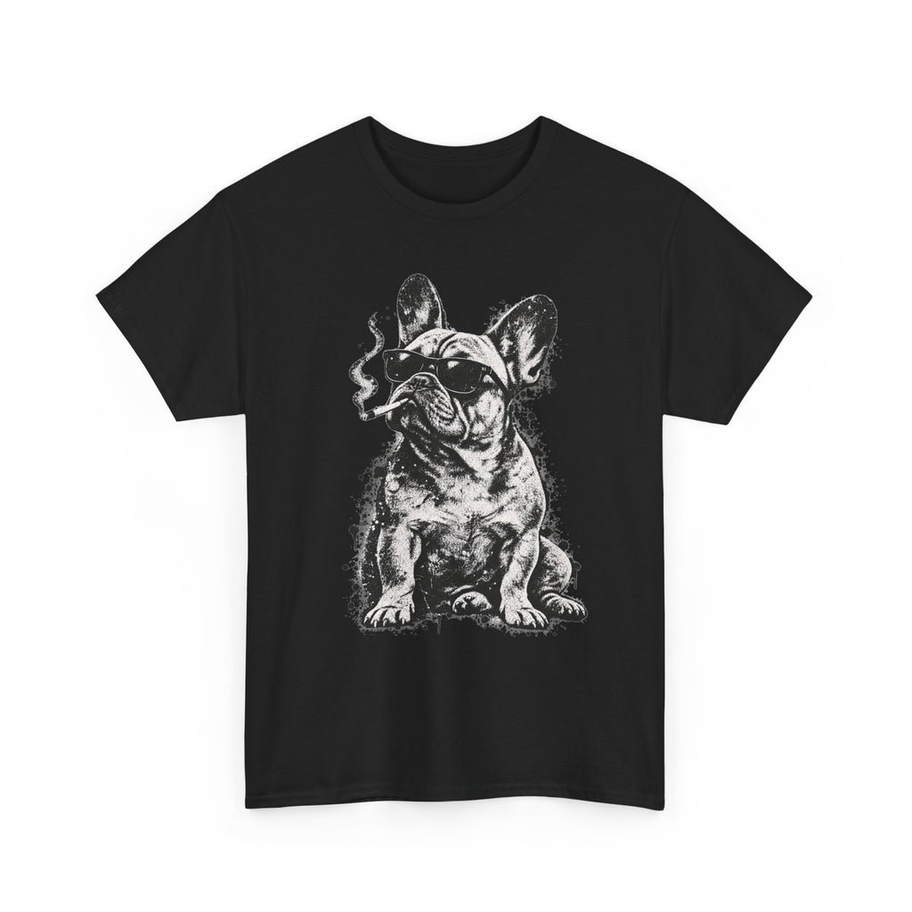 Smoking French Bulldog T-Shirt