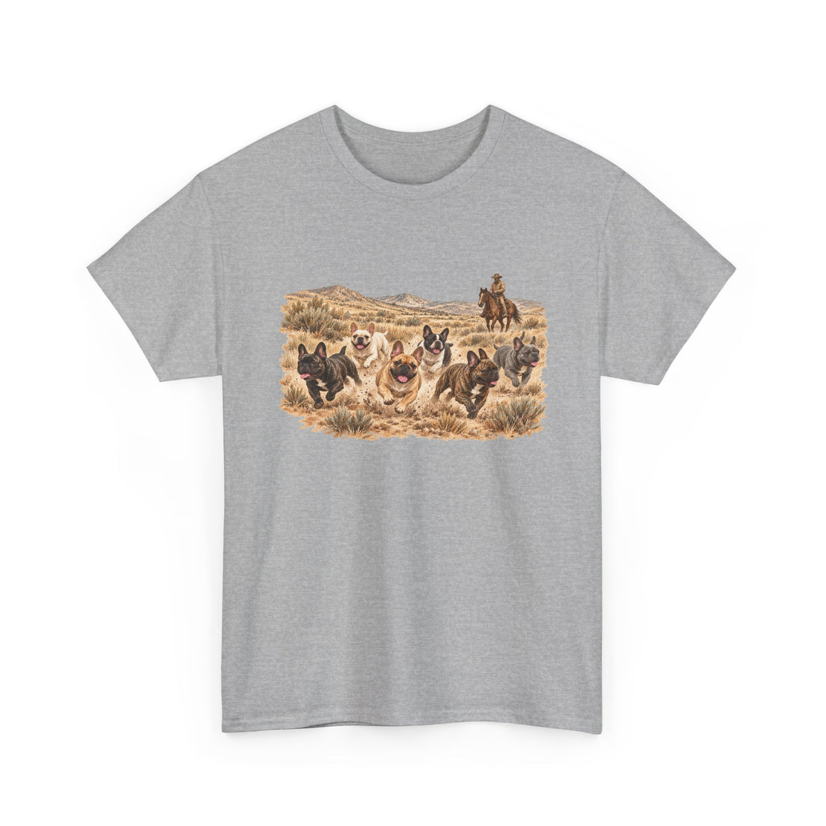 French Bulldog Western Desert T-Shirt