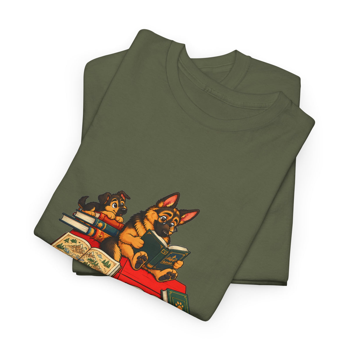 German Shepherd Scholar Dog T-Shirt