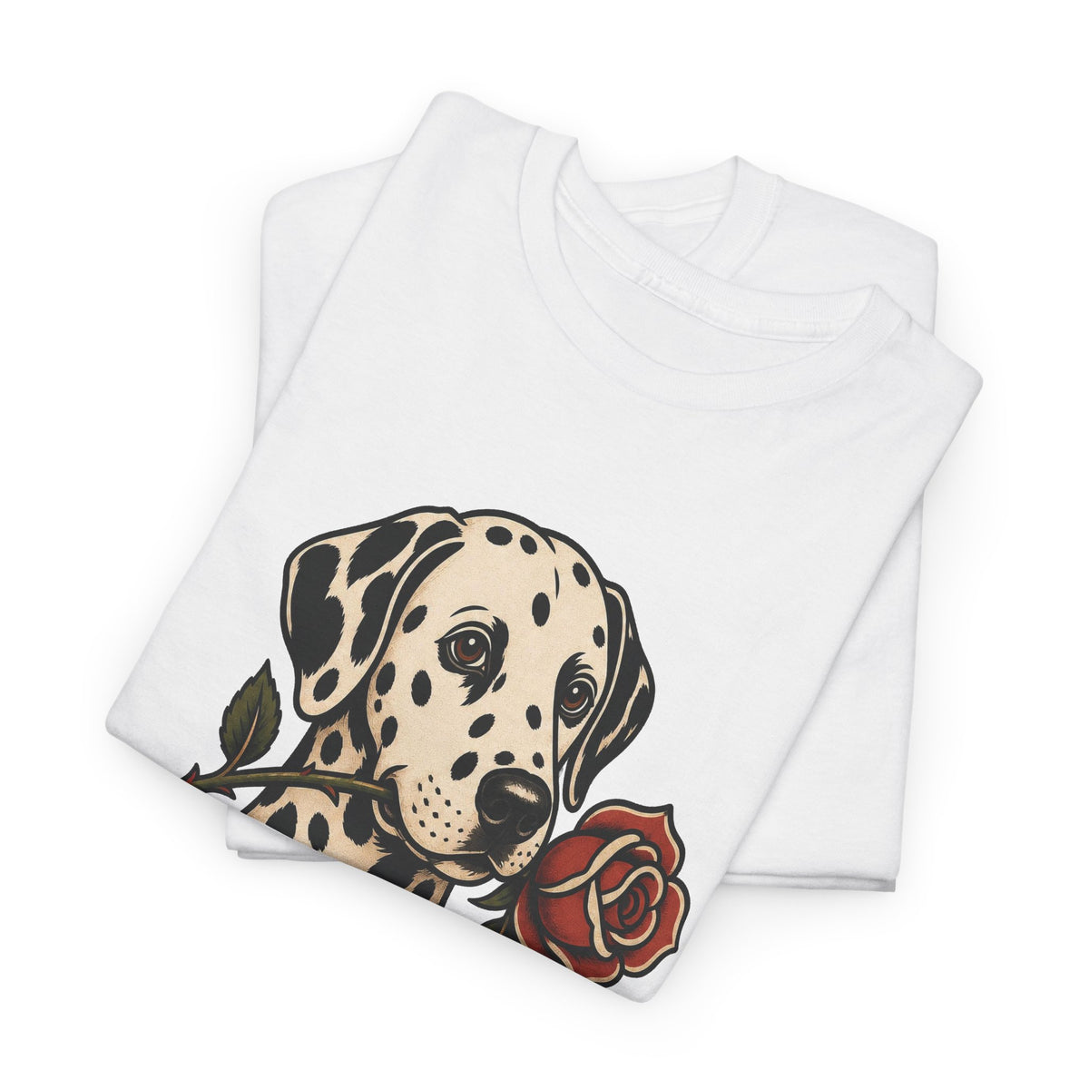 Dalmatian Dad T-Shirt — Vintage Tattoo Style Dog Dad Tee
