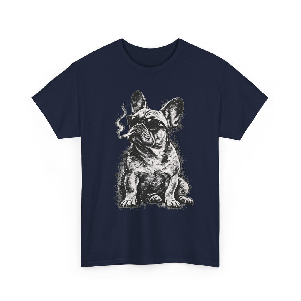 Smoking French Bulldog T-Shirt