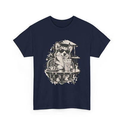Corgie Iced Coffee T-Shirt