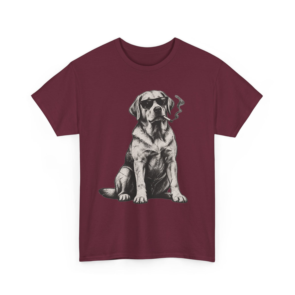 Smoking Labrador T-Shirt