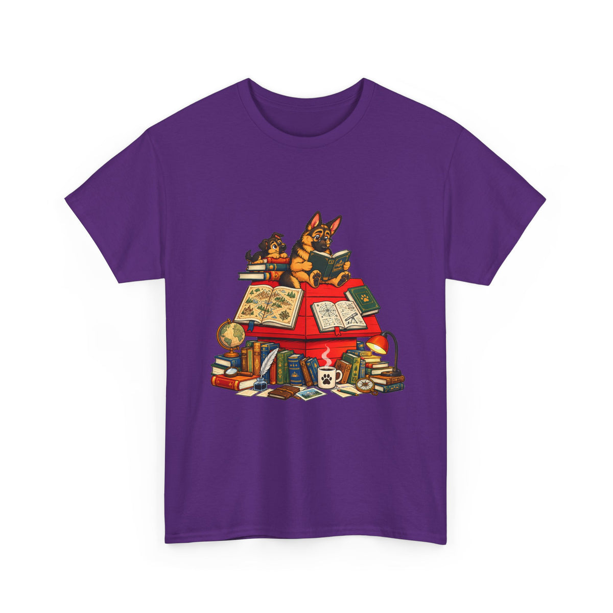 German Shepherd Scholar Dog T-Shirt