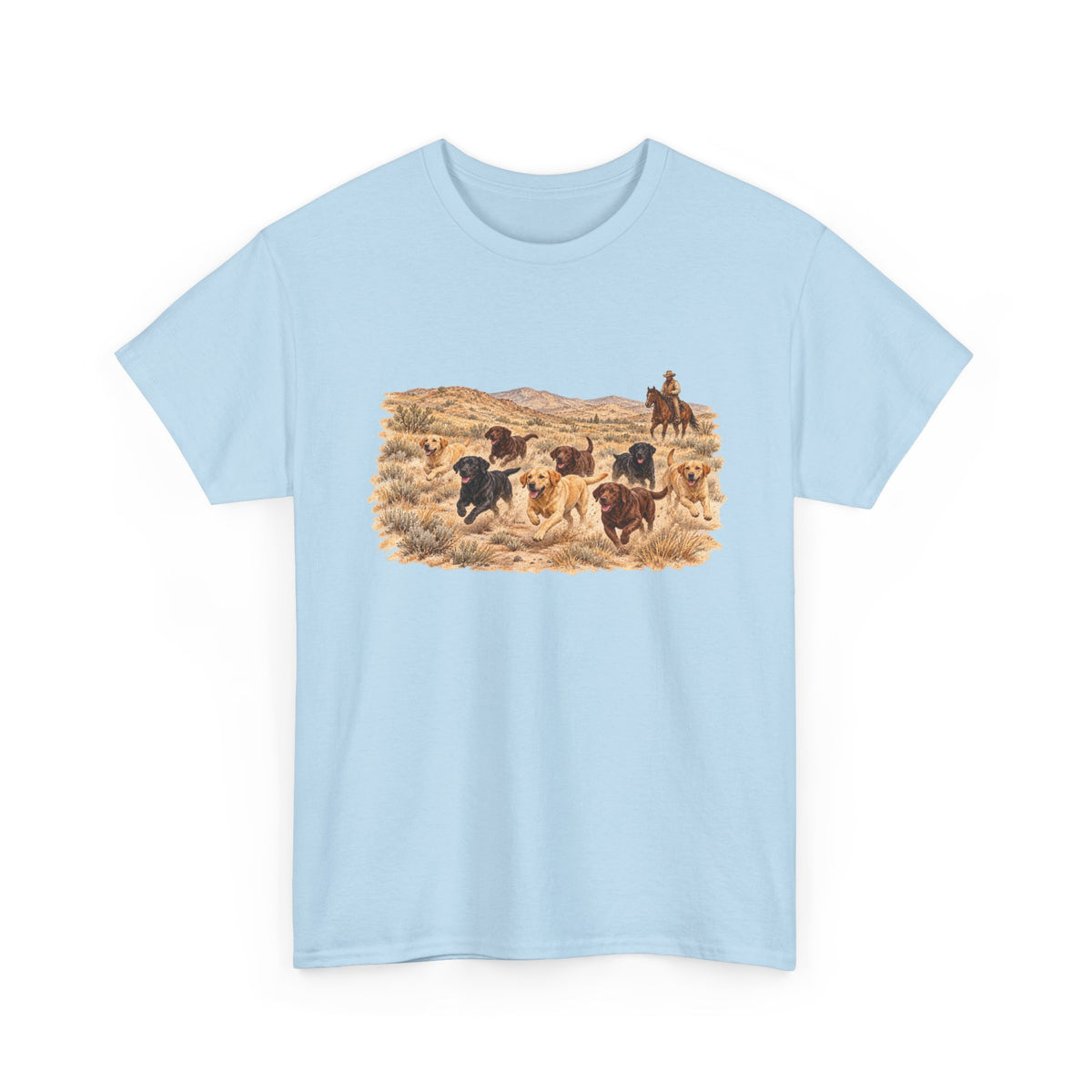 Labrador Retriever Cowboy Western T-Shirt