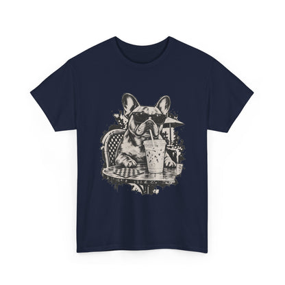 French Bulldog Iced Coffee T-Shirt