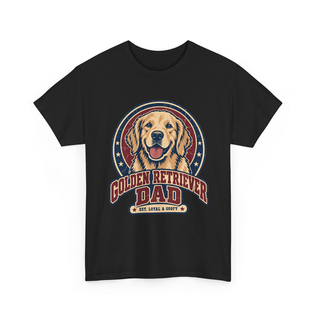Golden Retriever Dad T-Shirt