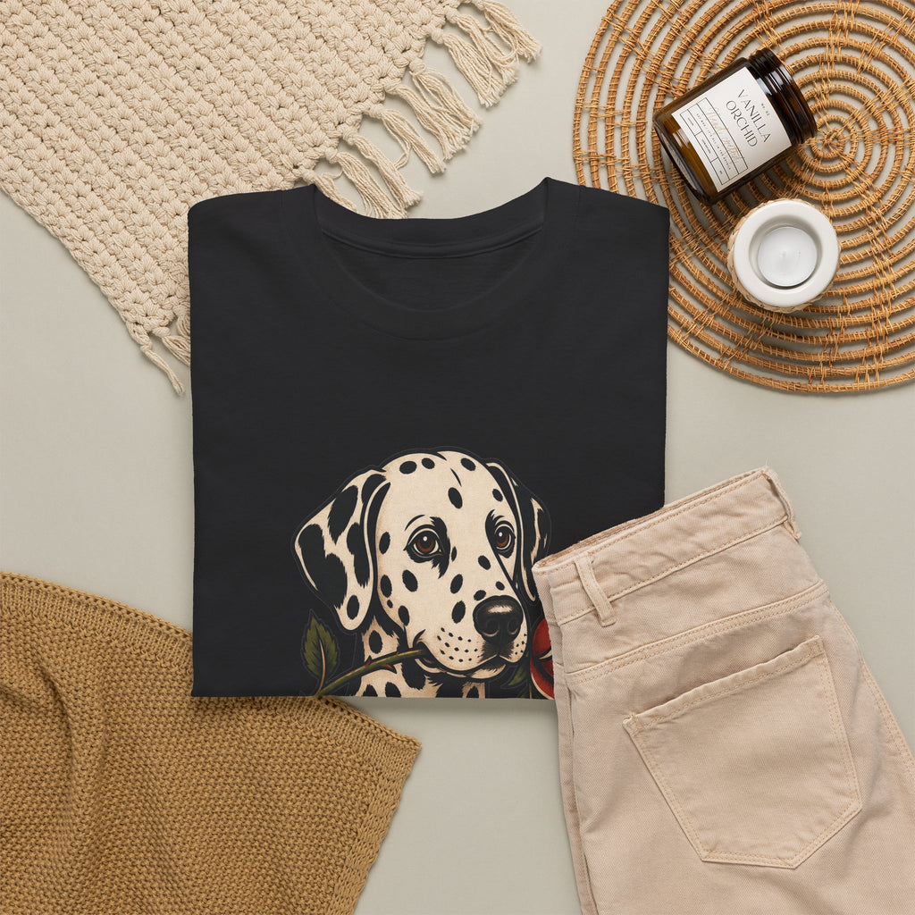 Dalmatian Dad T-Shirt — Vintage Tattoo Style Dog Dad Tee