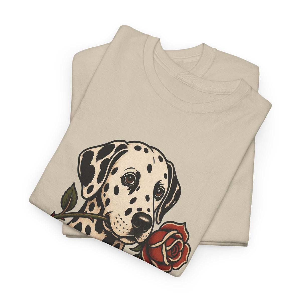 Dalmatian Dad T-Shirt — Vintage Tattoo Style Dog Dad Tee