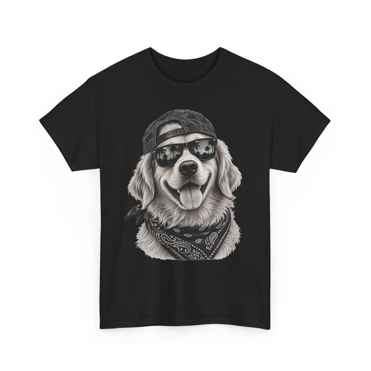 Cool Golden Retriever T-Shirt
