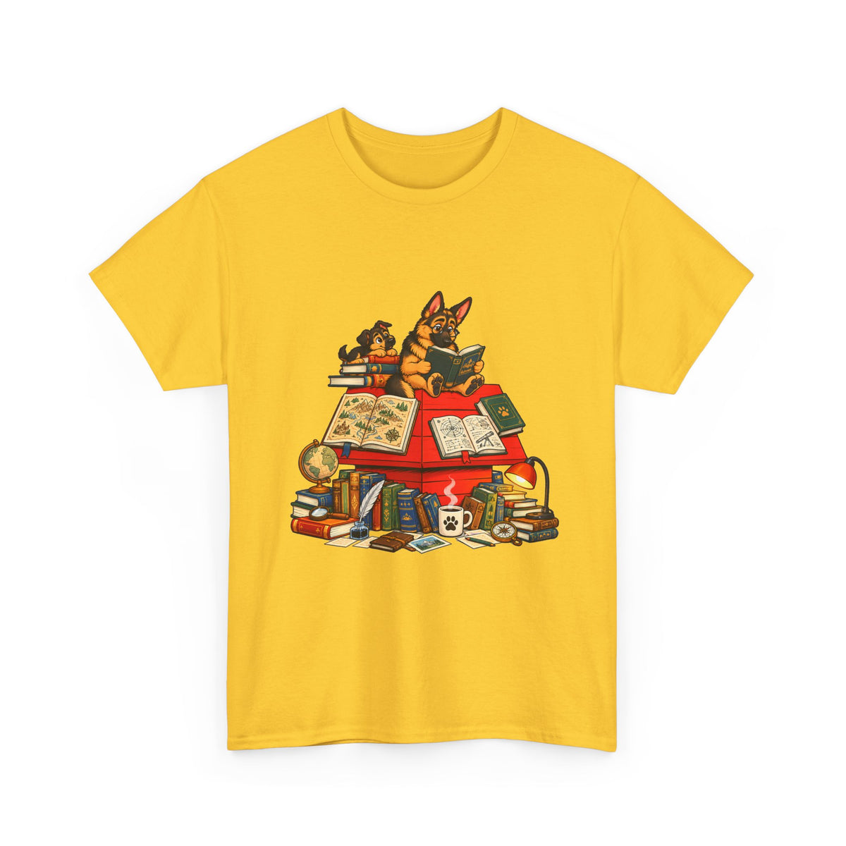 German Shepherd Scholar Dog T-Shirt