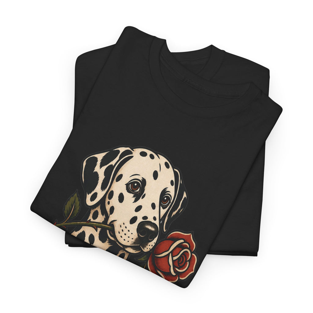 Dalmatian Dad T-Shirt — Vintage Tattoo Style Dog Dad Tee